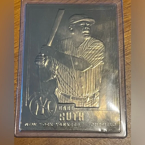 Toys | Babe Ruth 1996 3 Gold Card New York Yankees Outfield